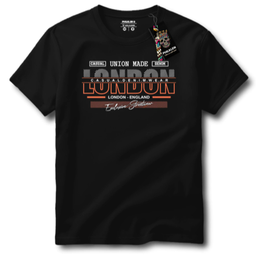 Camisetas Masculinas Com Estampa London England Tecido Premium 100% Algodão