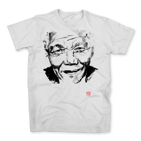Camiseta Algodao Nelson Mandela Madiba Movimento Negro Unissex