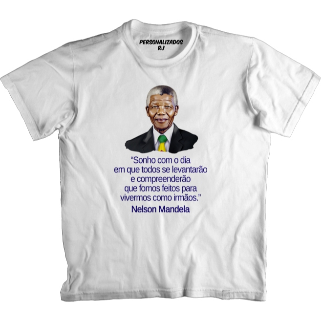Camiseta Nelson Mandela 003
