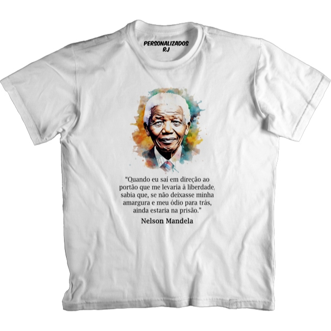 Camiseta Nelson Mandela 002