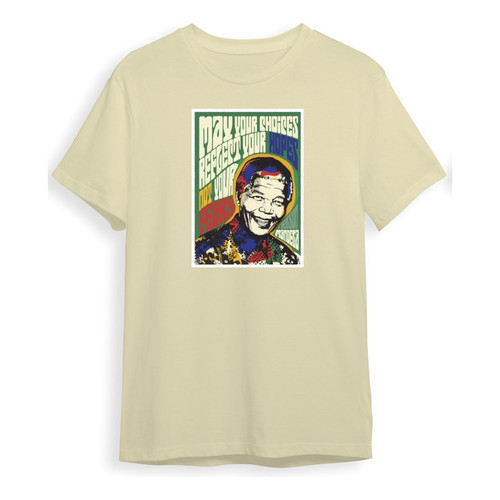 Camiseta Streetwear  Nelson Mandela Resistencia Apartheid Africa 100% Algodão Envio Imediato