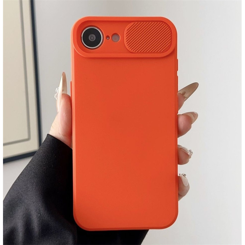 Slide Proteção Da Lente Câmera Caso De Telefone À Prova De Choque Para iPhone 16E 15 14 Plus 13 12 Mini 11 16 Pro Max Si