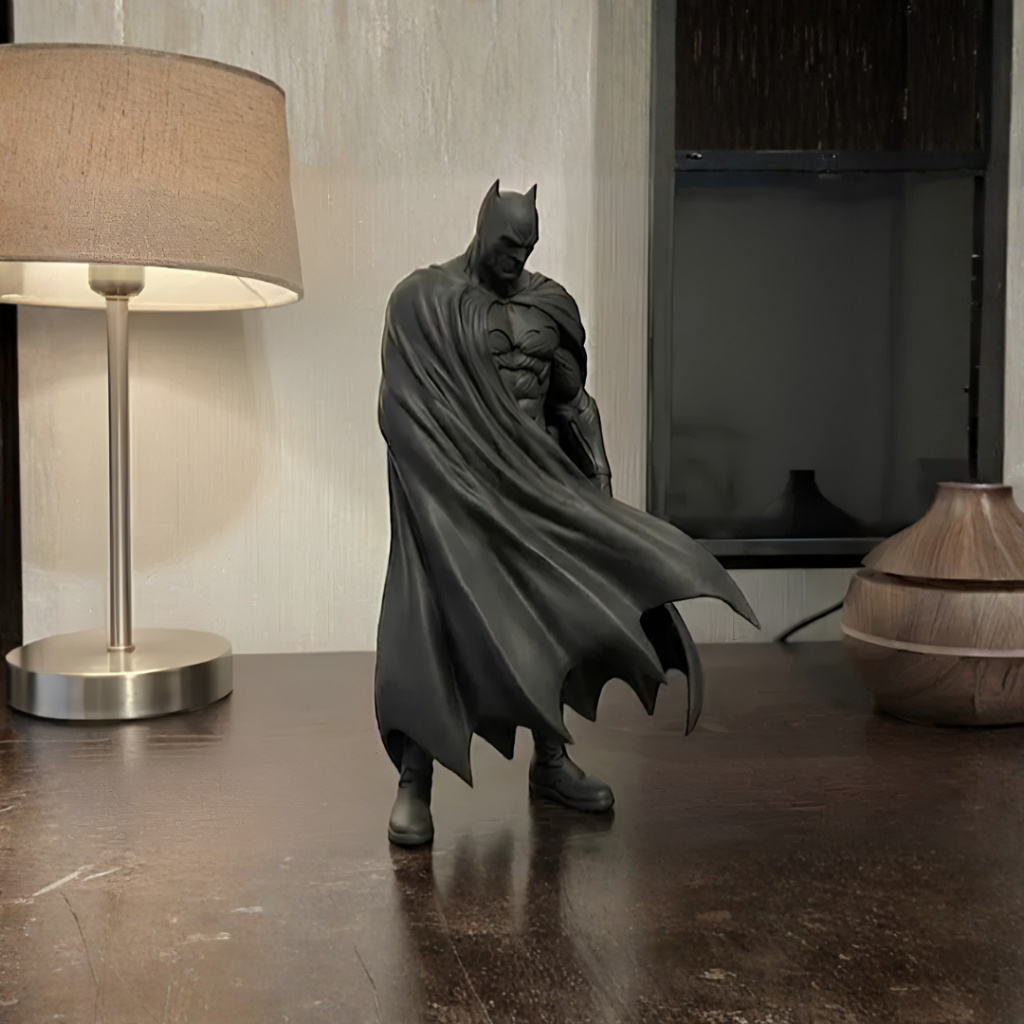 Action Figure Batman Knight Cavaleiro das Trevas Boneco Colecionável DC Presente Geek Nerd Decoração Edição Colecionador