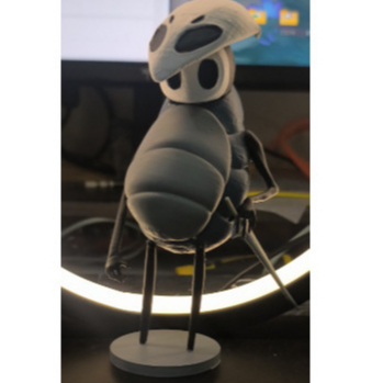 Boneco Decorativo com Base Hollow Knight Personagens Colecionável Geek