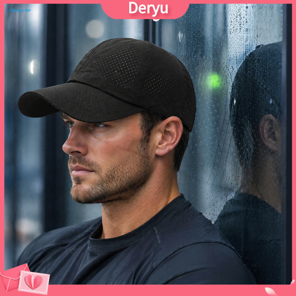 Sun Protection Hat for Hiking Quick Drying Breathable Sports Quick-dry Baseball Cap for Men Women Lightweight Mesh for f