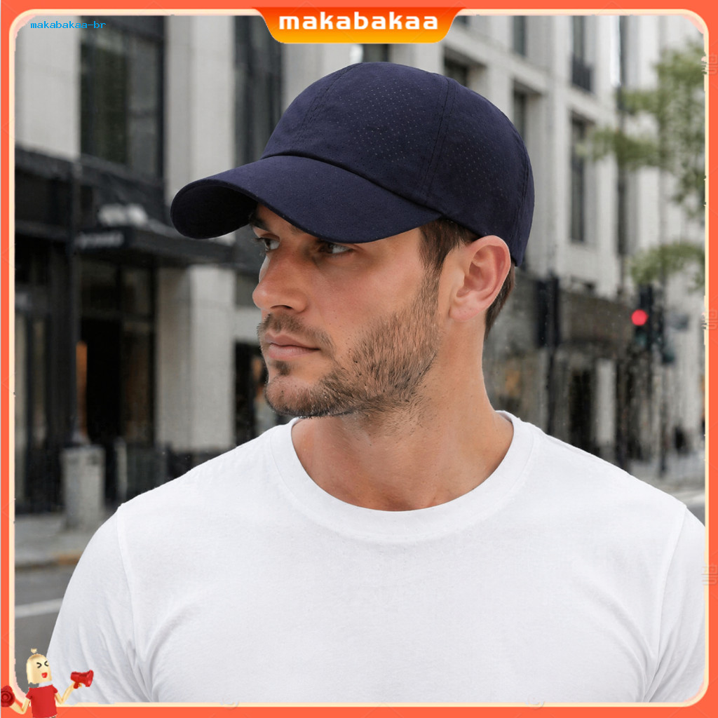 Breathable Quick-dry Baseball Cap for Men Women Lightweight Mesh Sun Protection Hat Summer Outdoor Sports Trucker for Hi