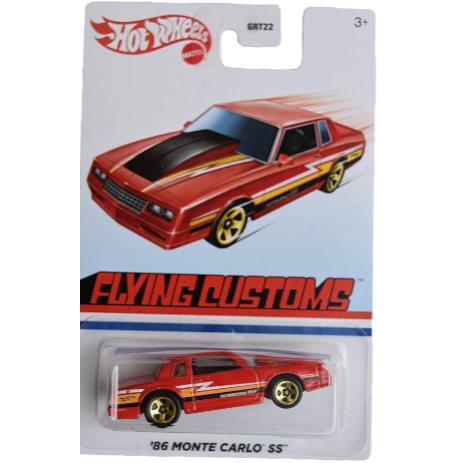 🇺🇸🔥 HOT WHEELS ’86 MONTE CARLO SS – FLYING CUSTOMS 🔥🇺🇸