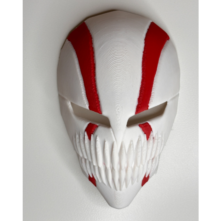 Máscara oca de Ichigo (Bleach) Ichigo Kurosaki Hollow - Impressão 3d