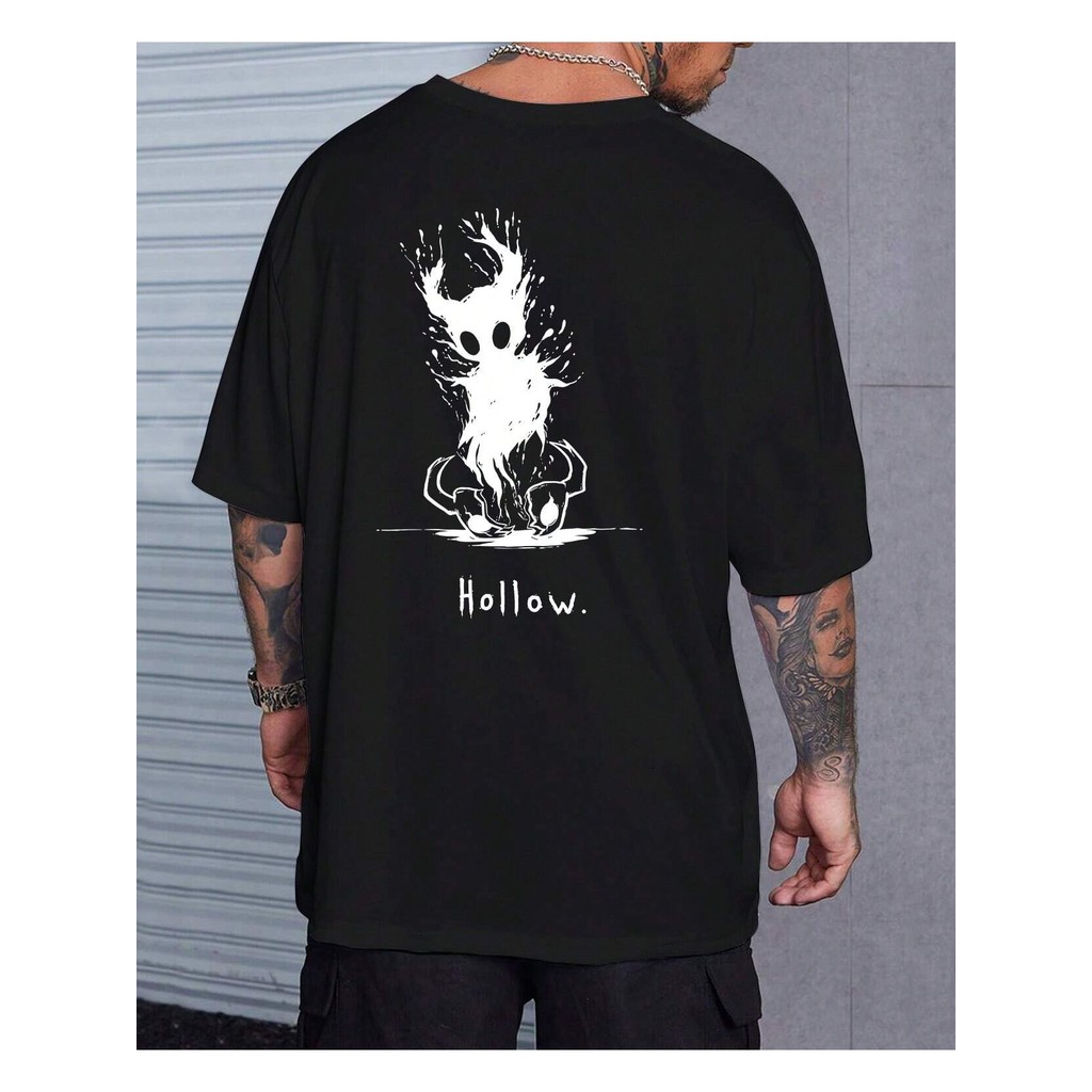 Camiseta Básica Cavaleiro Vazio Rei De Hallownest Jogo Hollow Knigh