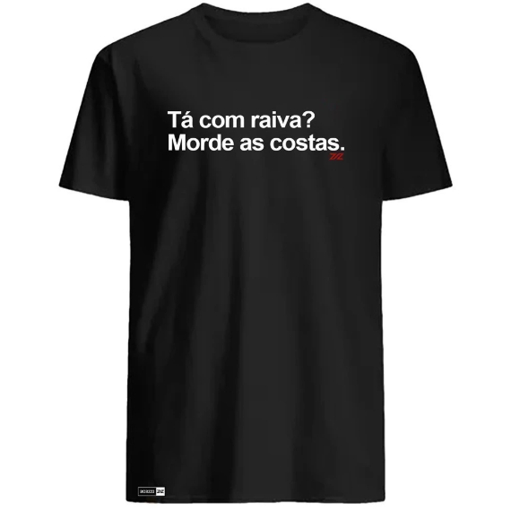 Camiseta Masculina Estampa Futebol Frase Engraçada Tecido Premium 100% Algodão