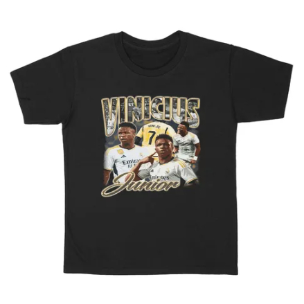 Camiseta Masculina Com Estampa Jogador Futebol Brasil Tecido Premium 100% Algodão