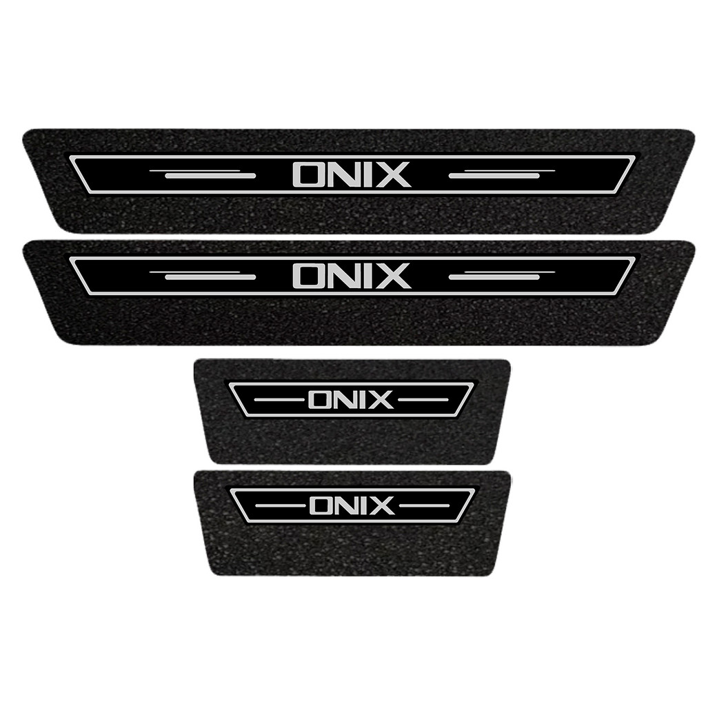 Soleira Protetora De Porta Premium Preto Onix 2023 2024 2025