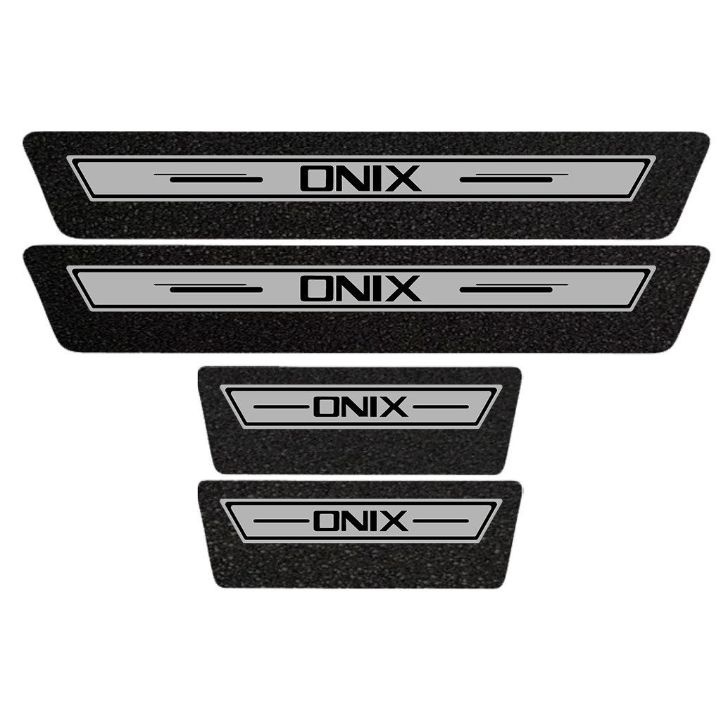 Soleira Protetora Porta Premium Prata Onix 22 2023 2024 2025