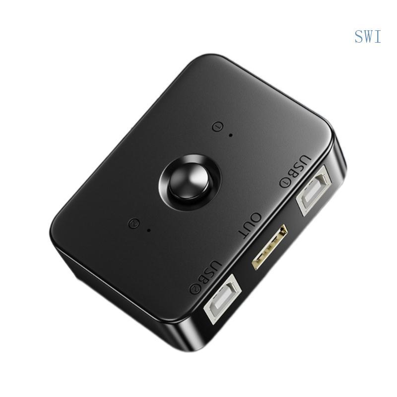 SWI Impressora Sharer USB2 0 Compartilhamento USB Adaptador Periférico