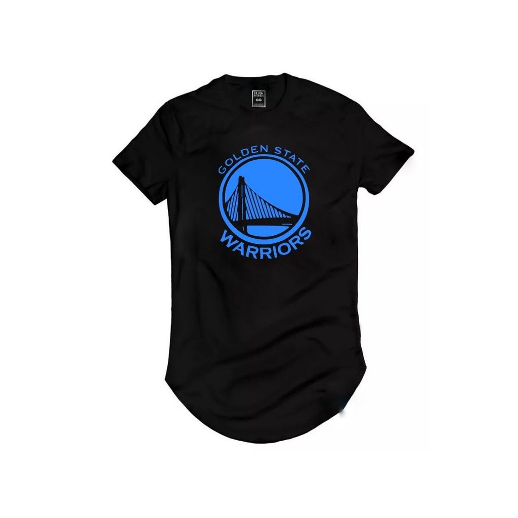 Camiseta Longline Golden State Warriors Stephen Curry Basquete