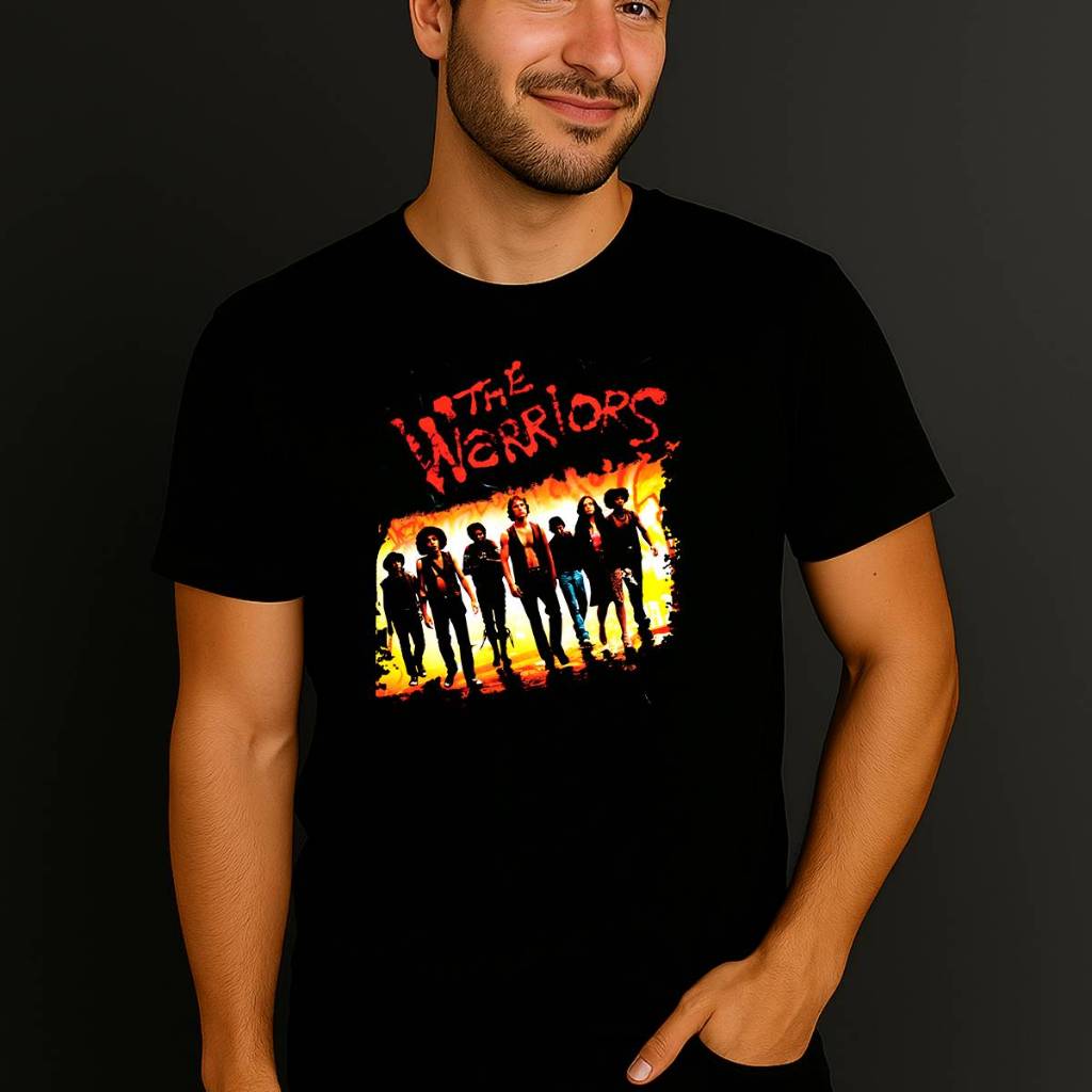 Camiseta The Warriors 100% Algodão Unissex Estampa Autoral Evoka