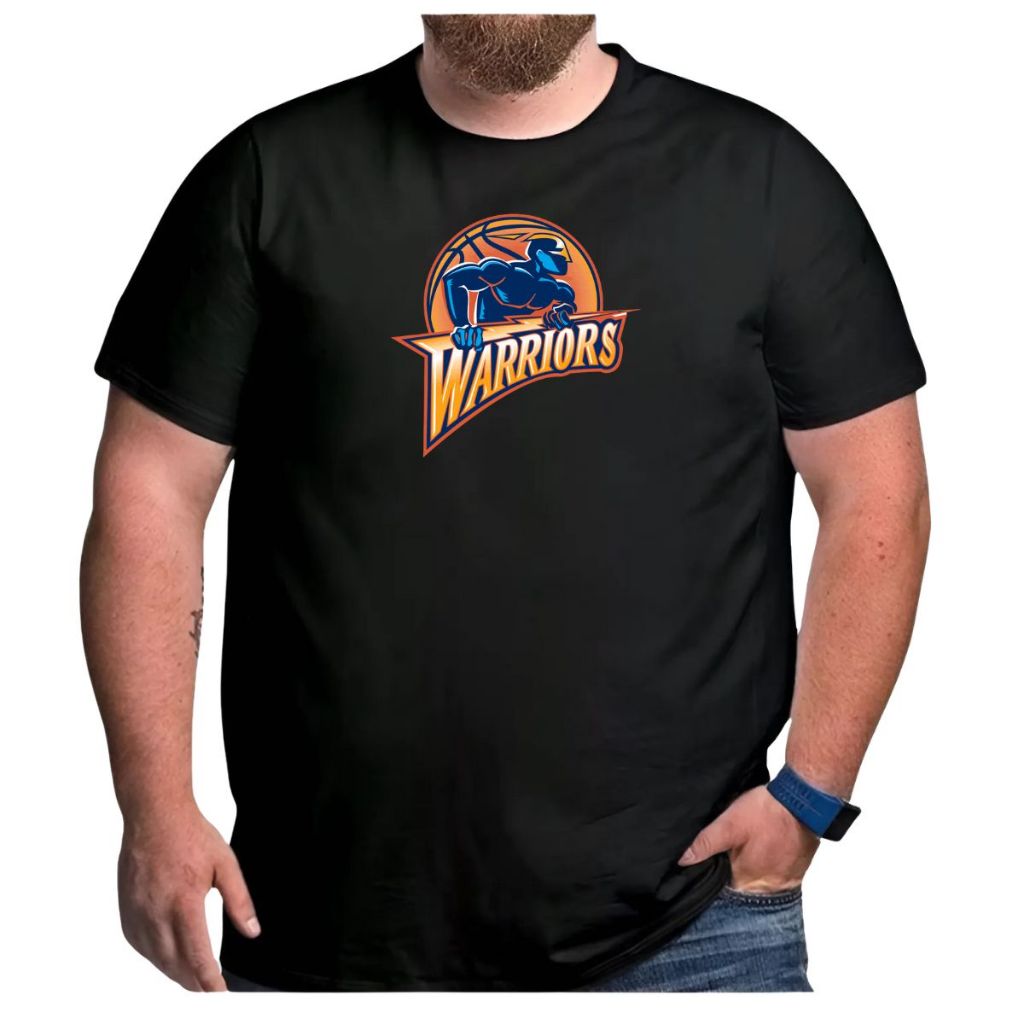 Camiseta Basquete Plus Size Golden State Warrior Steph Curry
