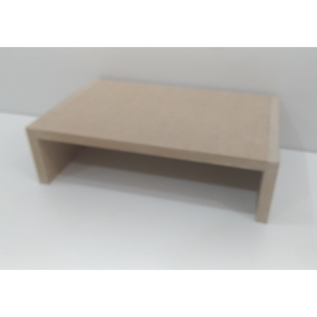 Suporte para monitor em MDF cru