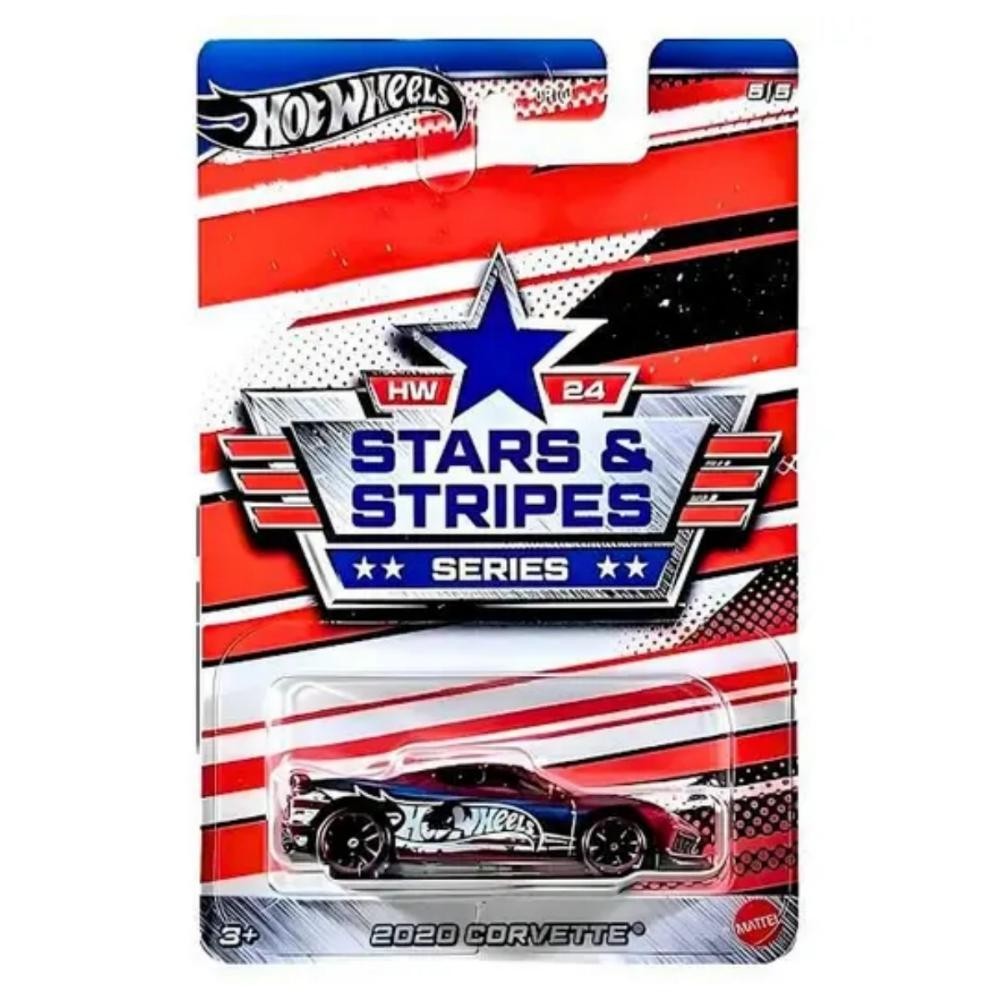 Hot Wheels Star & Stripes Series Corvette 2020 Mattel