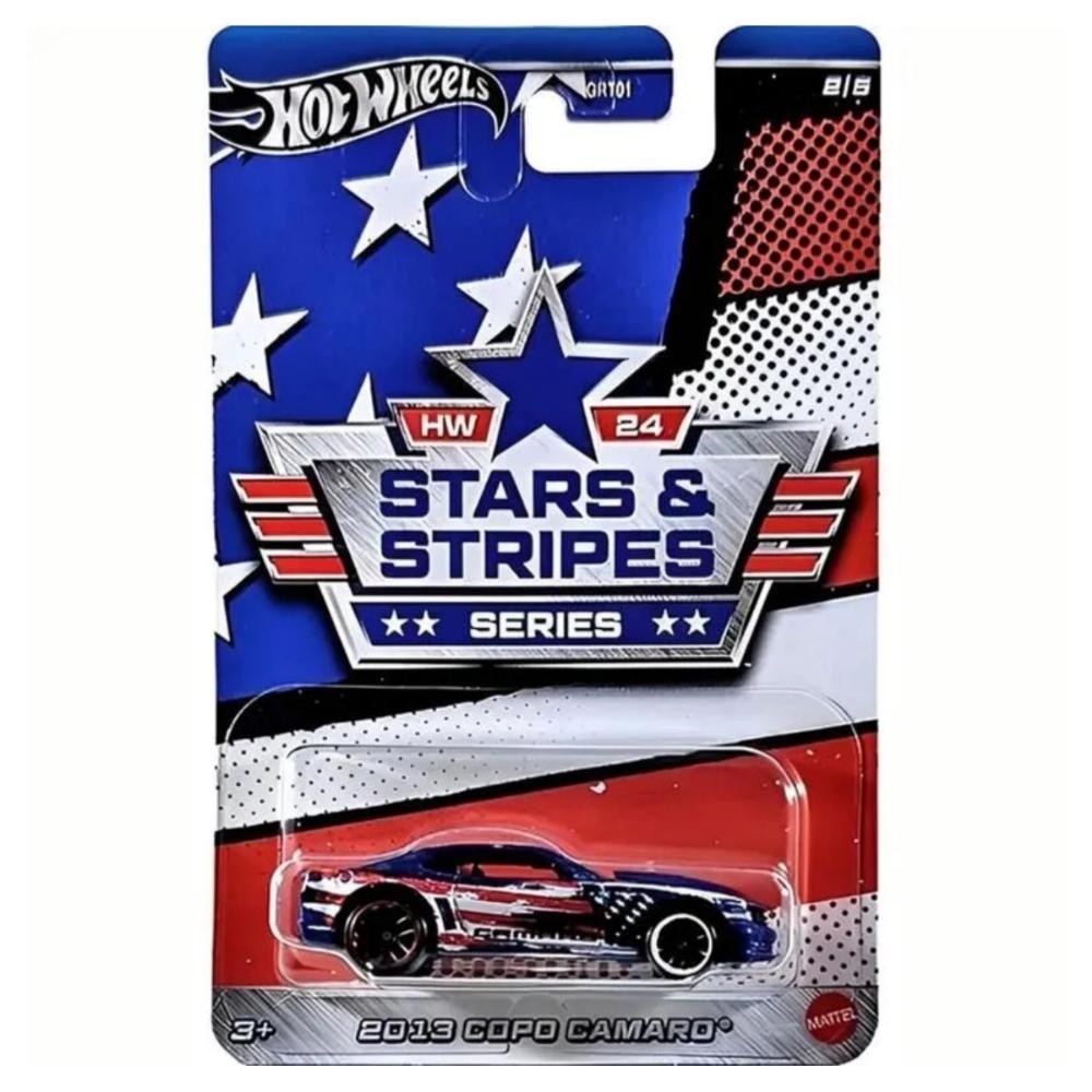Hot Wheels Star & Stripe Series Camaro Copo 2013 - Mattel
