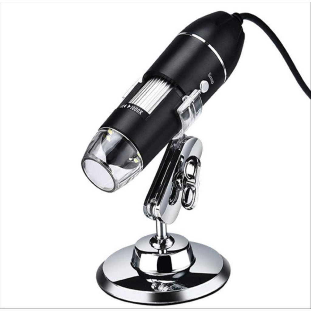 Microscópio Usb Digital 1600x Lente Acromática Celular Note