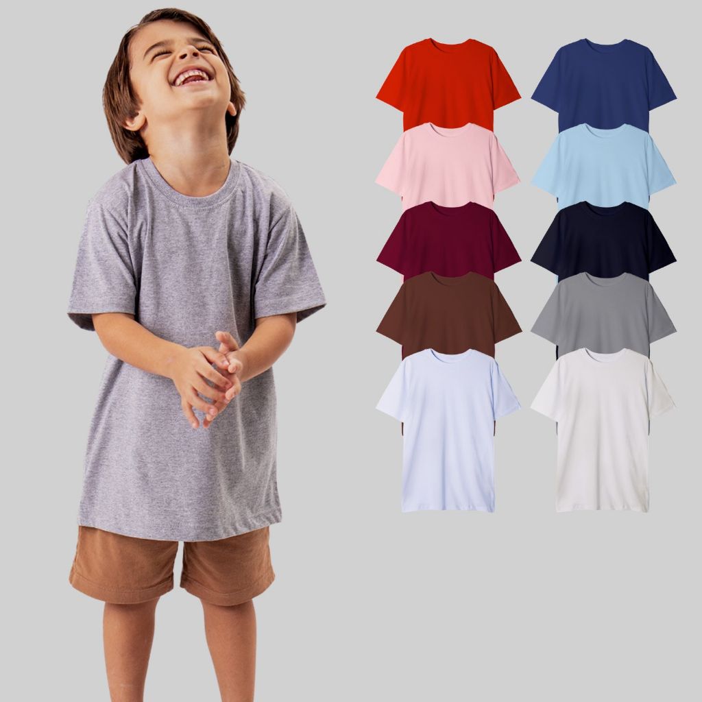 Camiseta Oversized Infantil 100% Algodão Fio 30.1 Streetwear – BRUNX