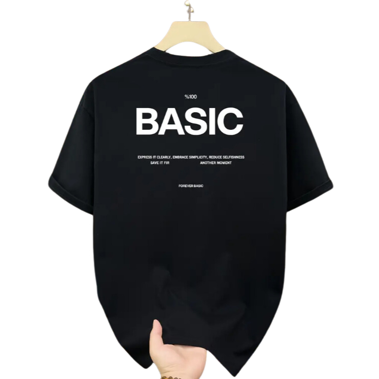 Camiseta T-Shirt Oversized Forever Basic 100% Algodão P ao G3 Estilosa Confortável