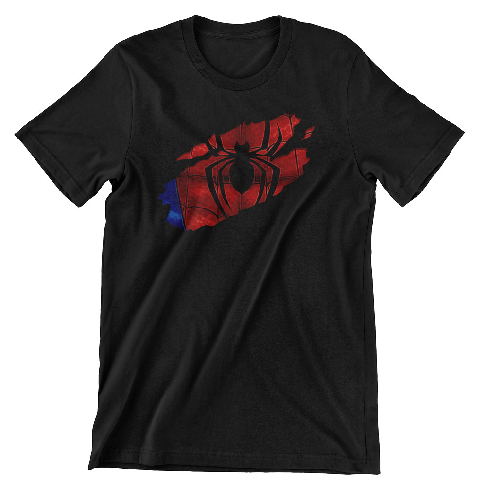 Camiseta de Qualidade Spider Man Unissex 100% Algodão Top Premium Lançamento Envio Rápido Varias Cores! Banda Rock