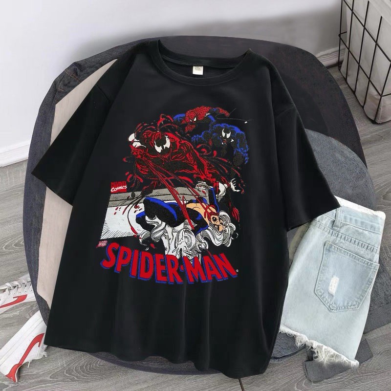 Camiseta SPIDER MAN HQ Camisa Unissex Alta Qualidade Estampada