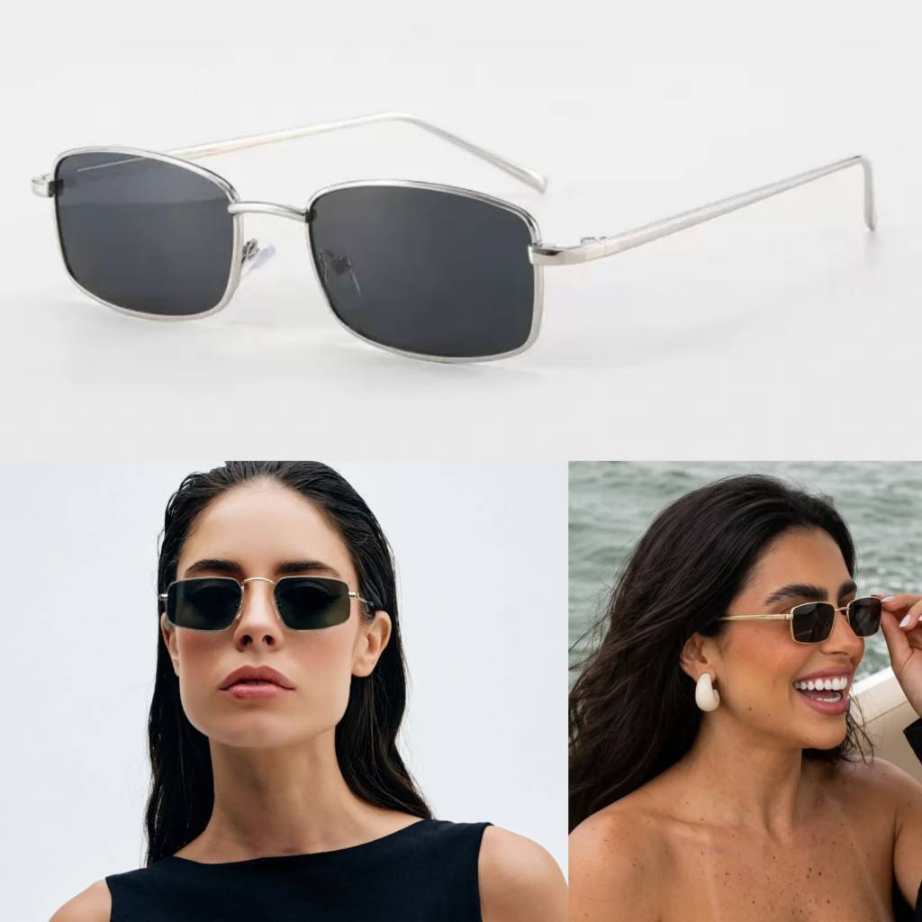 Óculos de Sol Unissex Fashion Luxury Casual Modelo Premium Lentes UV400 Design Moderno