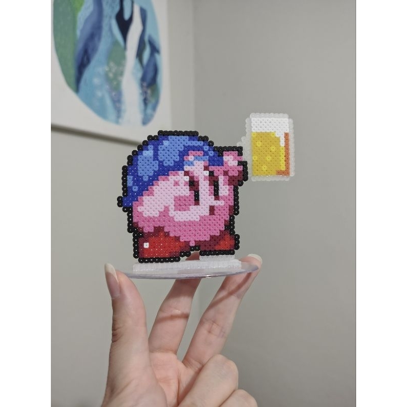 Kirby em Pixel art personalizado - Totem / ímã