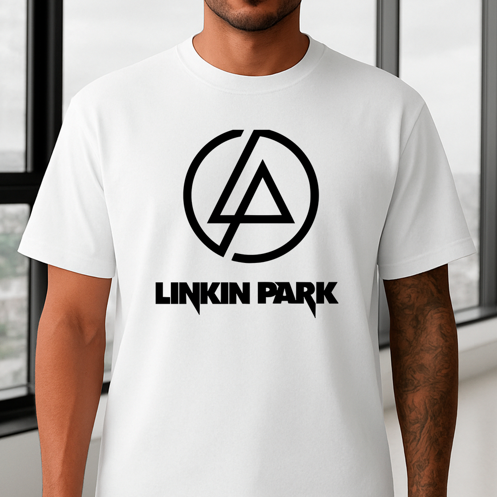 Camisa Camiseta Basica banda rock rap metal linkin park streetwear vintage em algodao Unissex retro