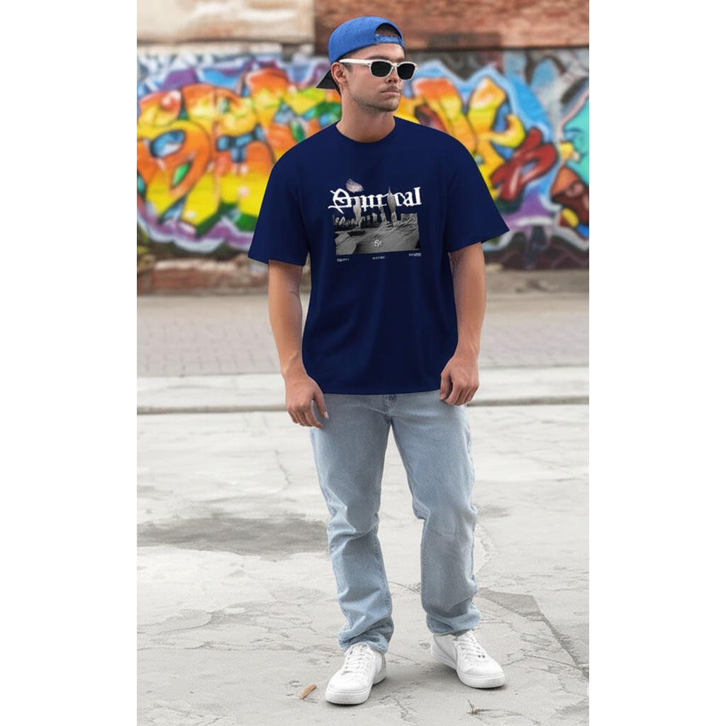 Camiseta Streetwear Oversized DESERT CITY - Trend 2025 | Algodão Premium | Estilo Urbano Único | Últimas Unidades!