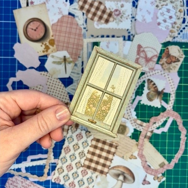 Kit de Die Cuts Para Journal Tema Vintage (60 elementos)