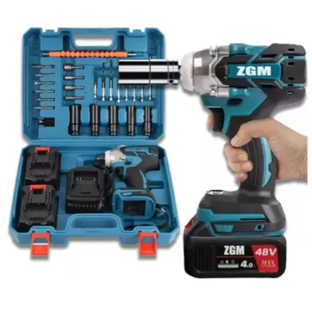 Parafusadeira Chave De Impacto Bateria Lítio 48v Brushless