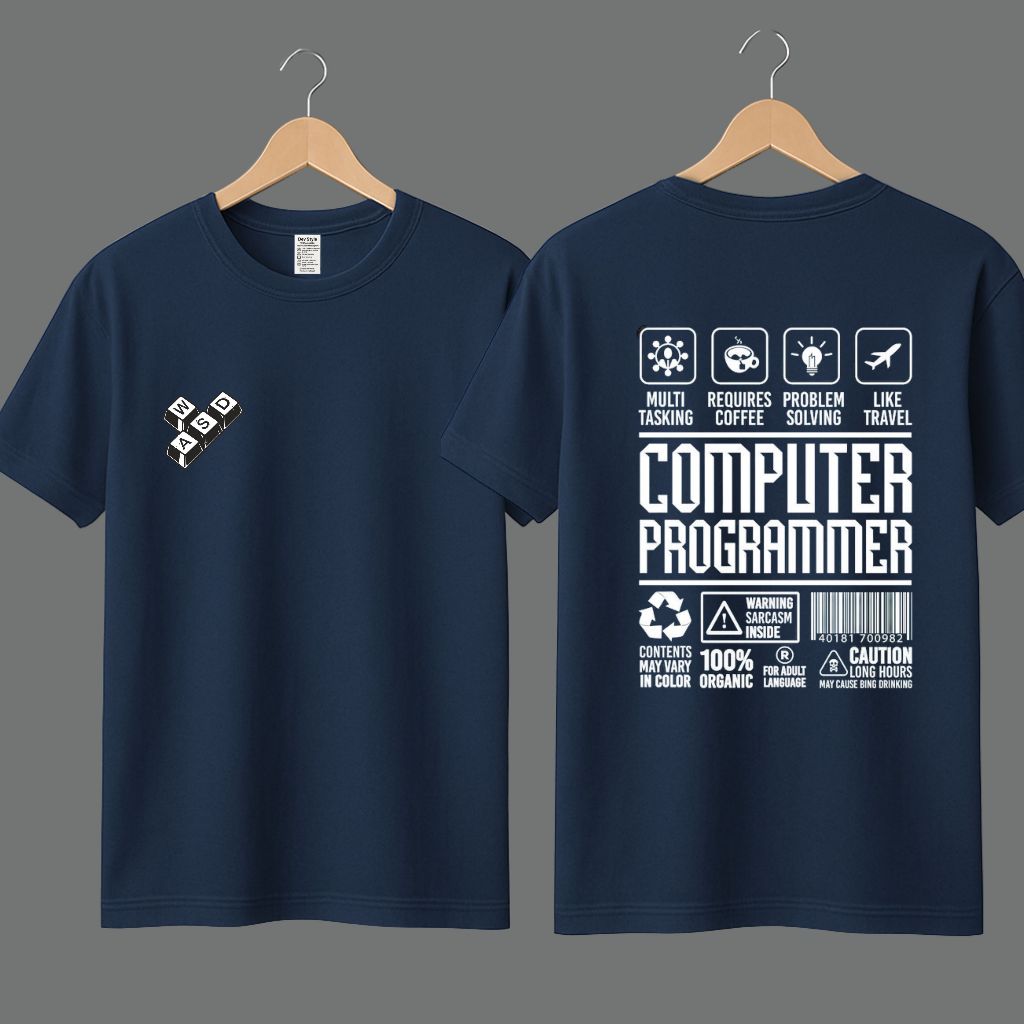 Camiseta Computer Programmer Tecnologia Geek Nerd Dev Blusa Algodão Conforto 04
