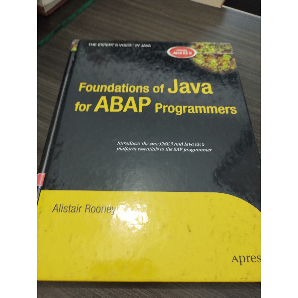 Livro Foundations of Java For Abap Programmers Alistair Rooney