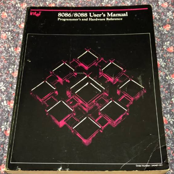 8086/8088 User's Manual - Programmer's and Hardware Reference - Manual Oficial da Intel (em INGLÊS)