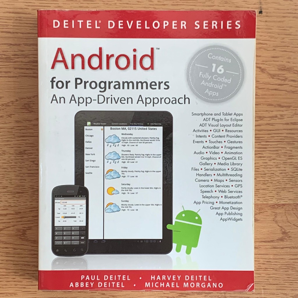 LIVRO ANDROID FOR PROGRAMMERS - PAUL DEITEL; OUTROS