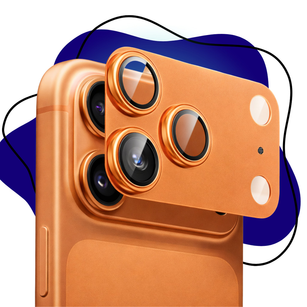 Película Proteção De Lente Câmera Traseira Para iPhone 17 Pro Max