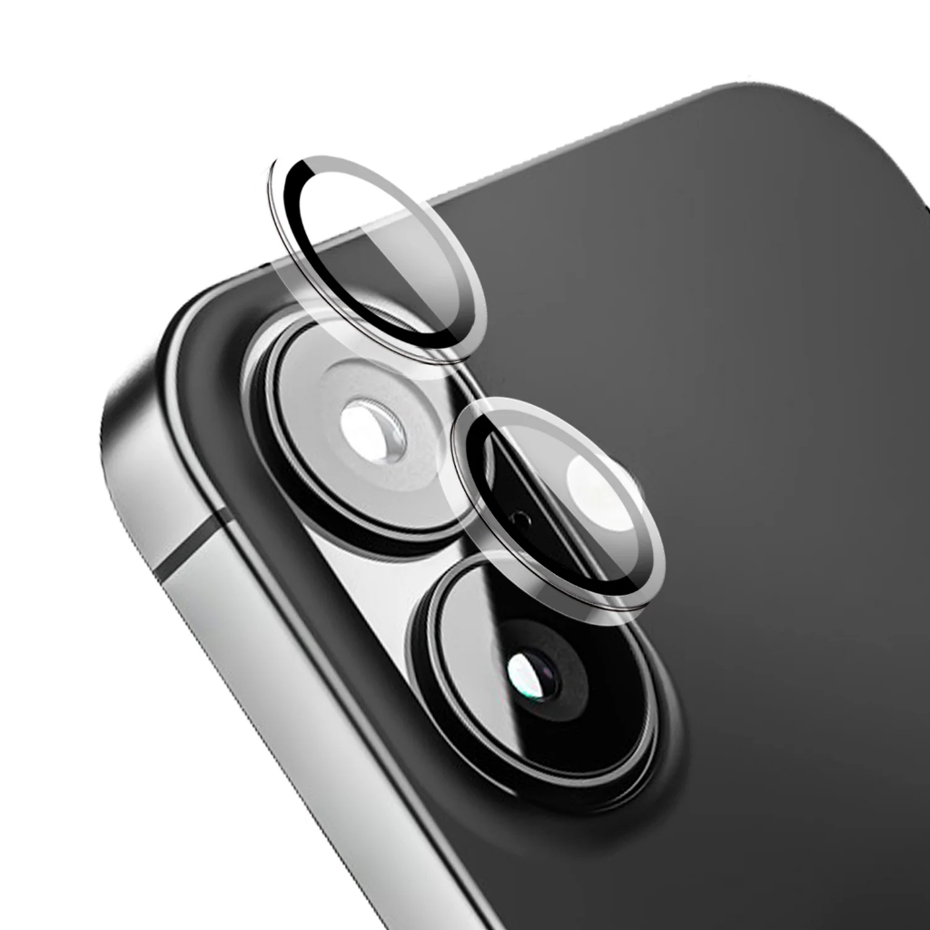 Protetor de Lente para iPhone 16 - Survivor - Transparente molde aplicador Frame para câmera Gshield