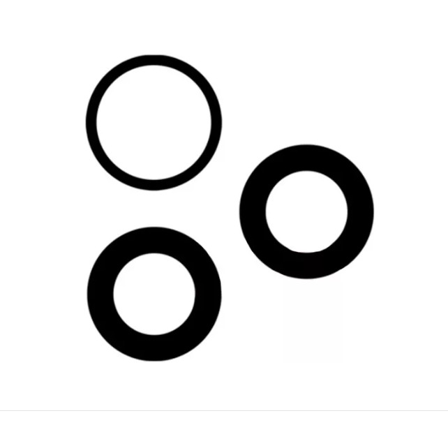 Lente Da Câmera Vidro Traseira Para iPhone 15 Pro