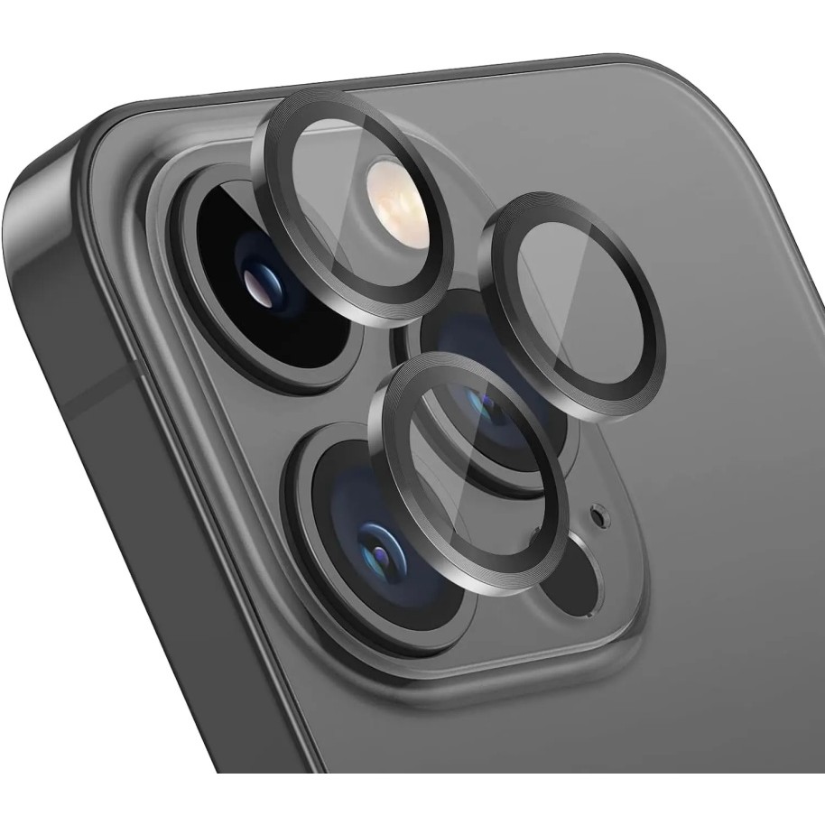 2-3pcs Metal Lente De Câmera Para iPhone 11 12 13 15 14 Pro Max Celular Protectora De Câmera Lente Película