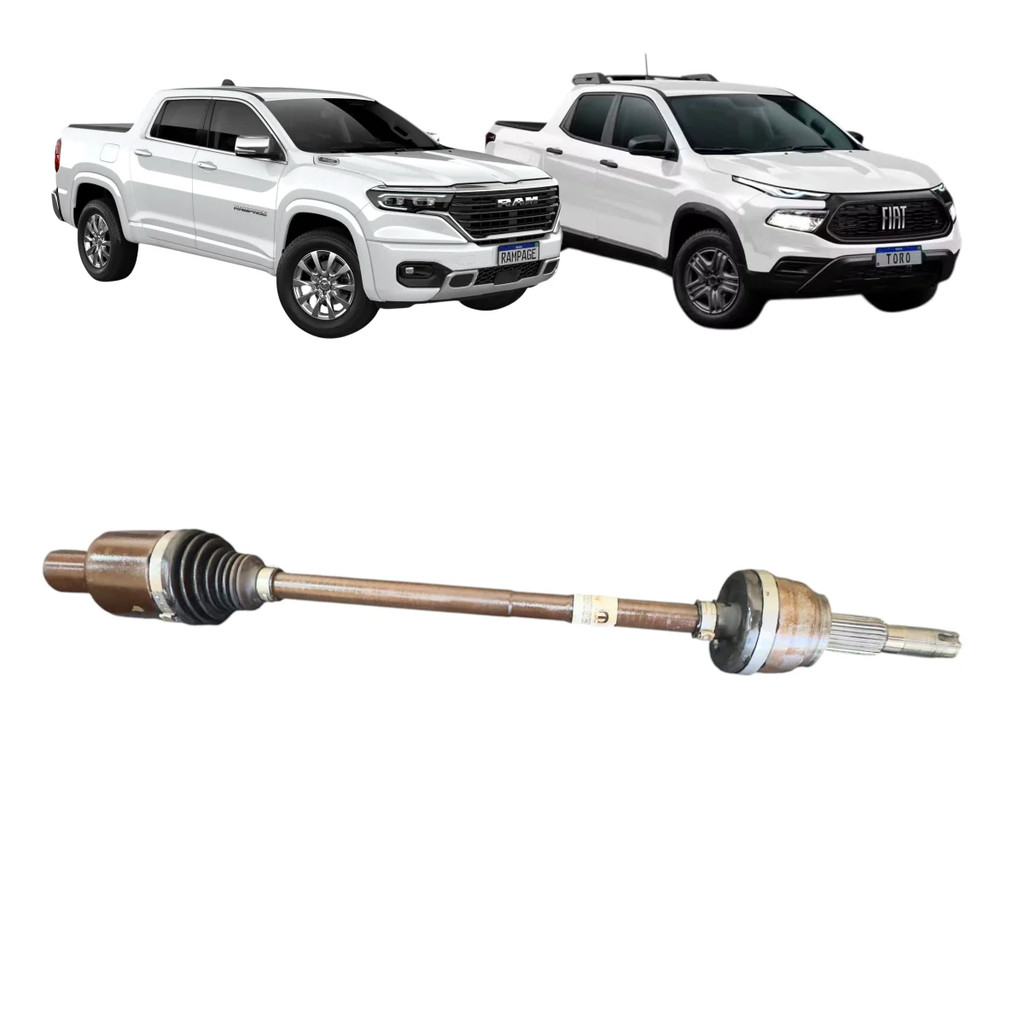 Semi Eixo Traseiro Origin Fiat Toro Rampage 2.2 2.0 52062977