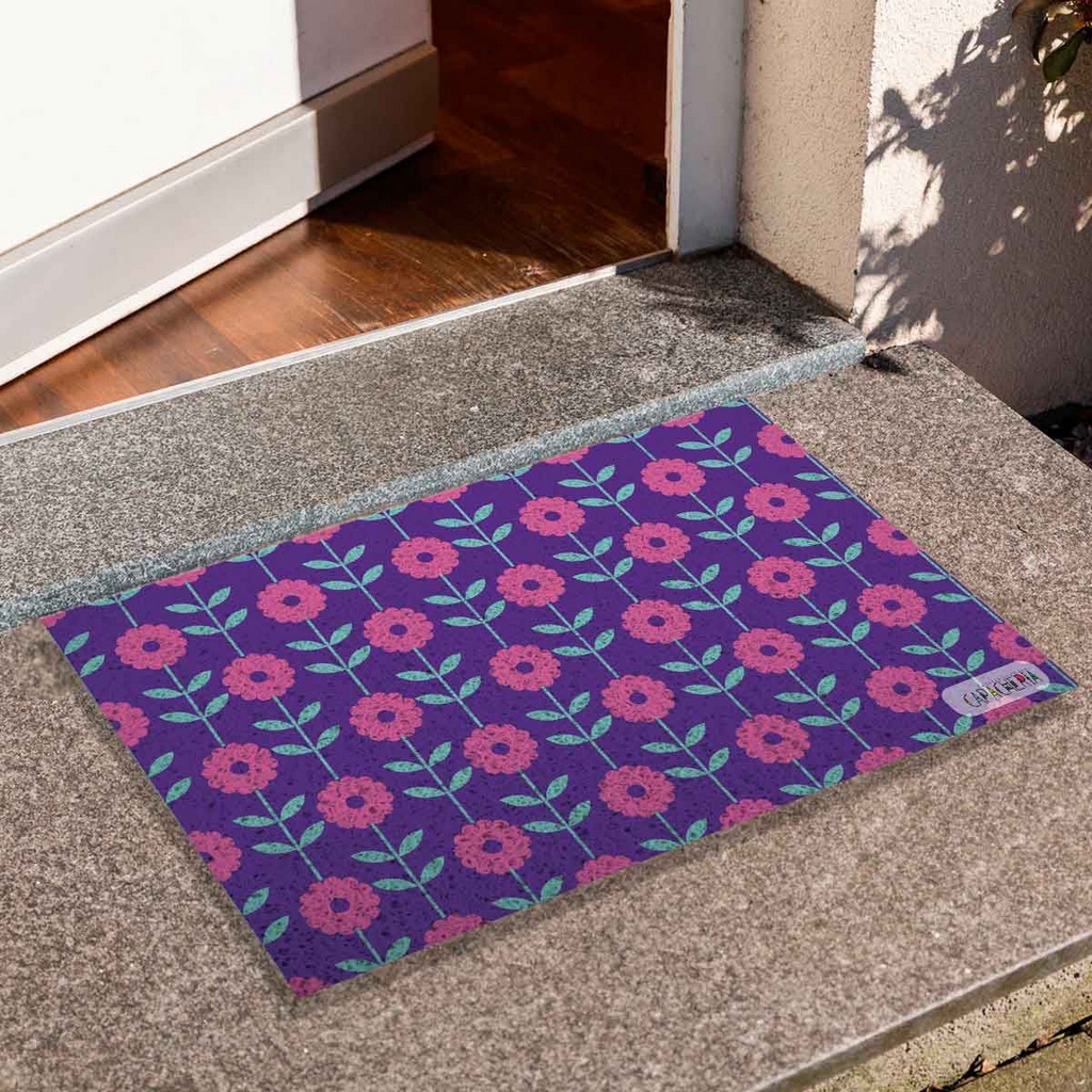 Tapete Capacho Pattern Floral - CA 001467