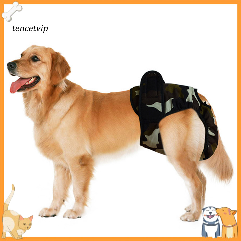 Vip Cute Feminino Dog Cartoon Fralda Lavável Calças Fisiológicas Sanitárias Roupa Interior