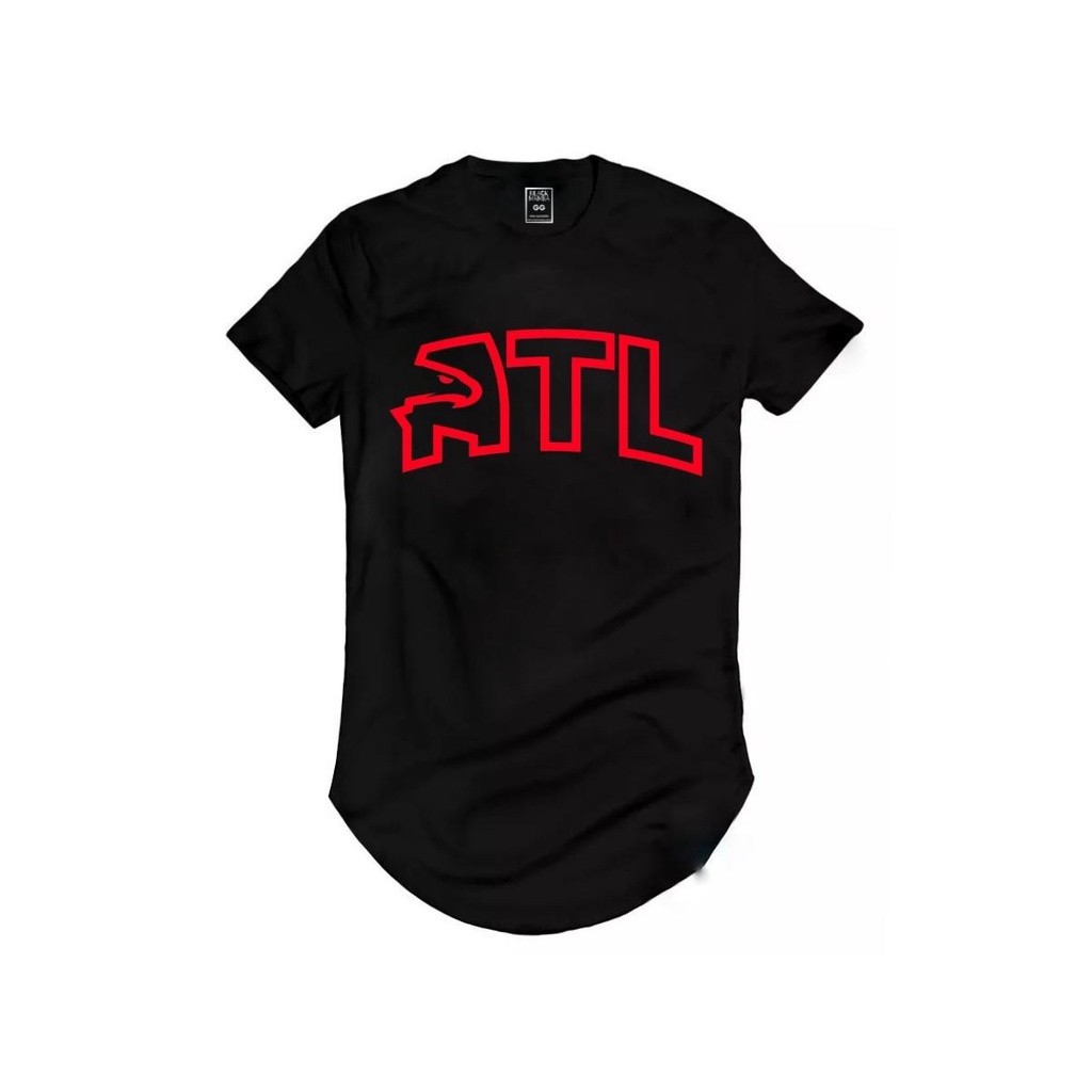 Camiseta Longline 2020 Atlanta Hawk Trae Young Basquete