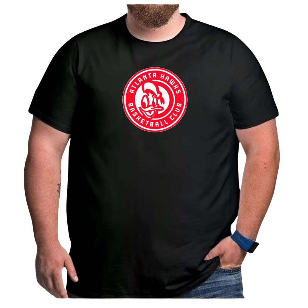 Camiseta Basquete Plus Size Atlanta Hawks Edição 2020