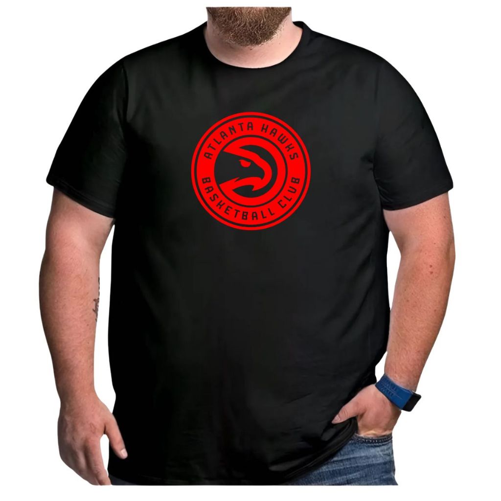 Camiseta Basquete Plus Size Atlanta Hawks Trae Young