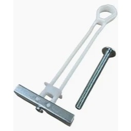 BUCHA BOLT 1/4 COM PARAFUSO Gesso Drywall Bloco Oco USAF – KIT 10, 15 OU 20 UNIDADES